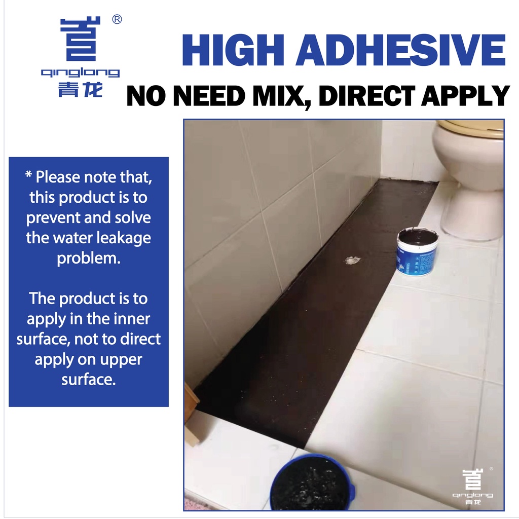 QL Waterproof Sealant Toilet Bathroom Roof Coating Paints (18kg ...