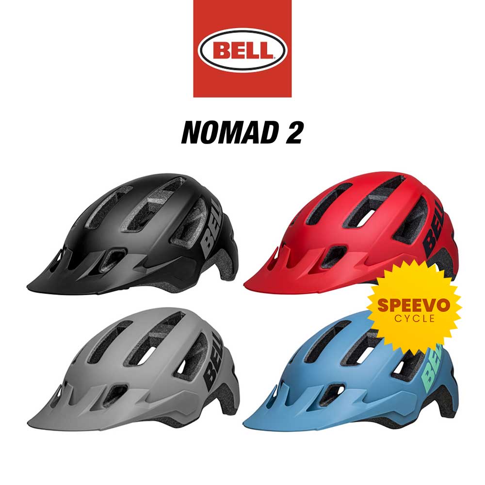 bell cycling helmet malaysia BELL NOMAD 2 MTB CYCLING HELMET - BICYCLE HELMET (NON-MIPS)
