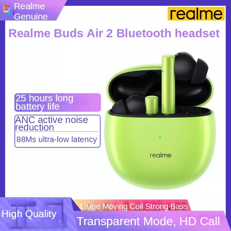 Realme Buds Air 2 Smart Noise Cancellation Super Pickup System Long