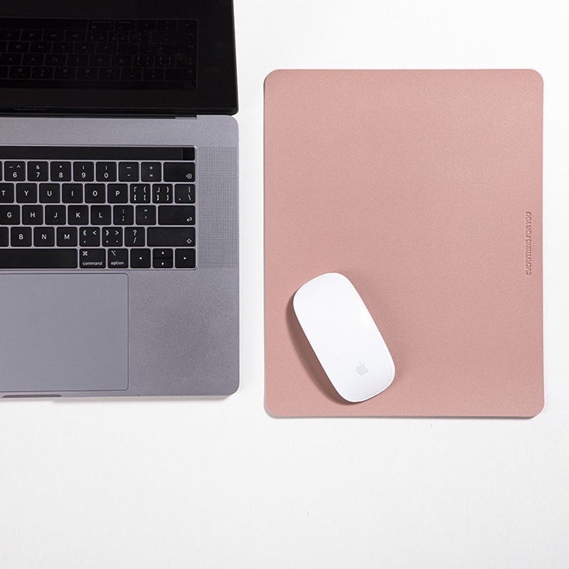 Waterproof Double Side Color PU Leather Mouse Pad Anti Skid Computer ...