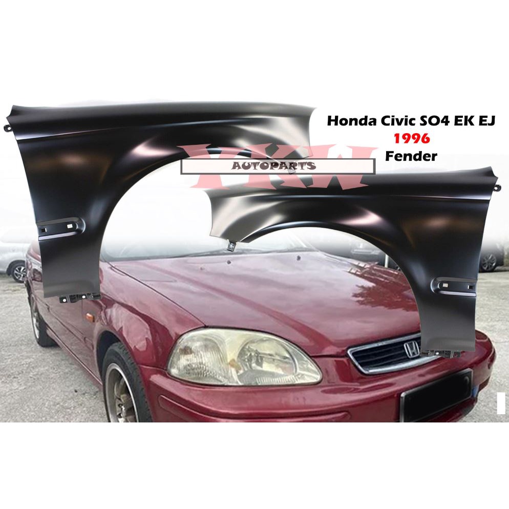 Honda Civic So4 So3 Ek9 Ek4 Ek3 Ek Ej 1996 1998 Fender With Molding Holes Magat Civic Besi 9734