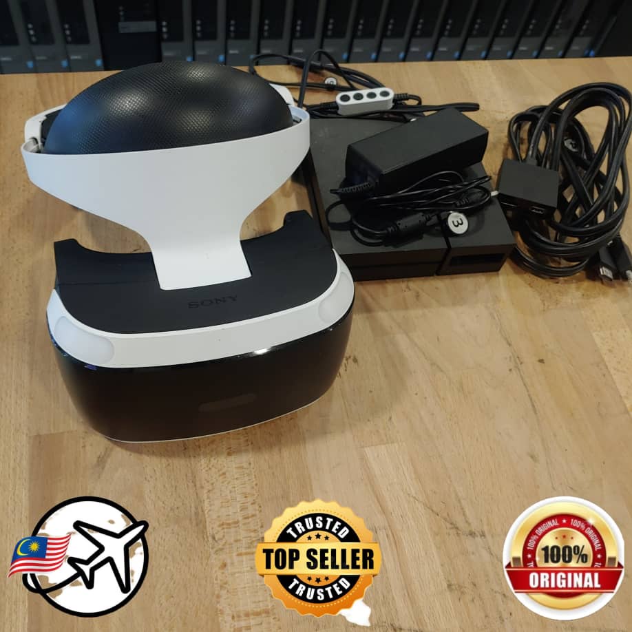Sony PlayStation Virtual Reality Bundle With VR Headset 100 ORIGINAL