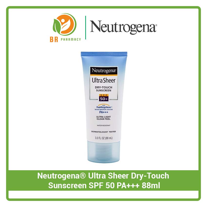 Neutrogena® Ultra Sheer Dry Touch Sunscreen Spf 50 Pa 88ml Exp 7