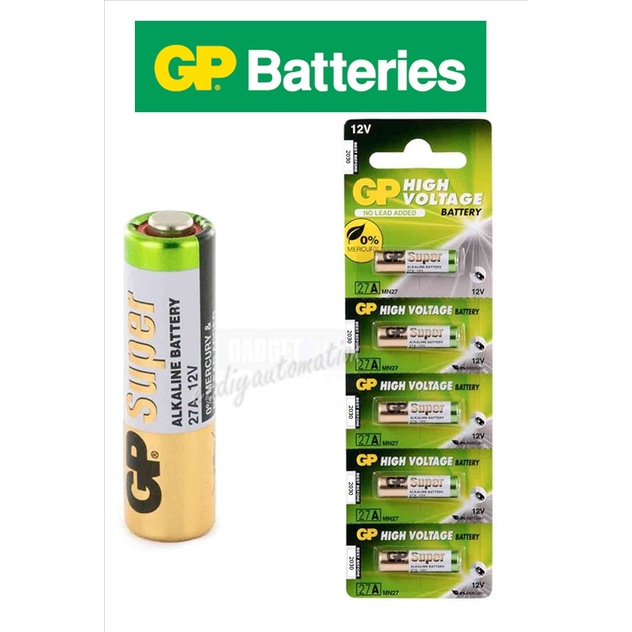 GP SUPER 27A 12V ALKALINE BATTERY (1 PCS)(EXP:2030) | Shopee Malaysia