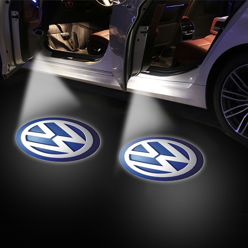 [Ready Stock] 1Pcs Car Door Light LED Car Emblem Projection Lights Door Sensor Lamps for