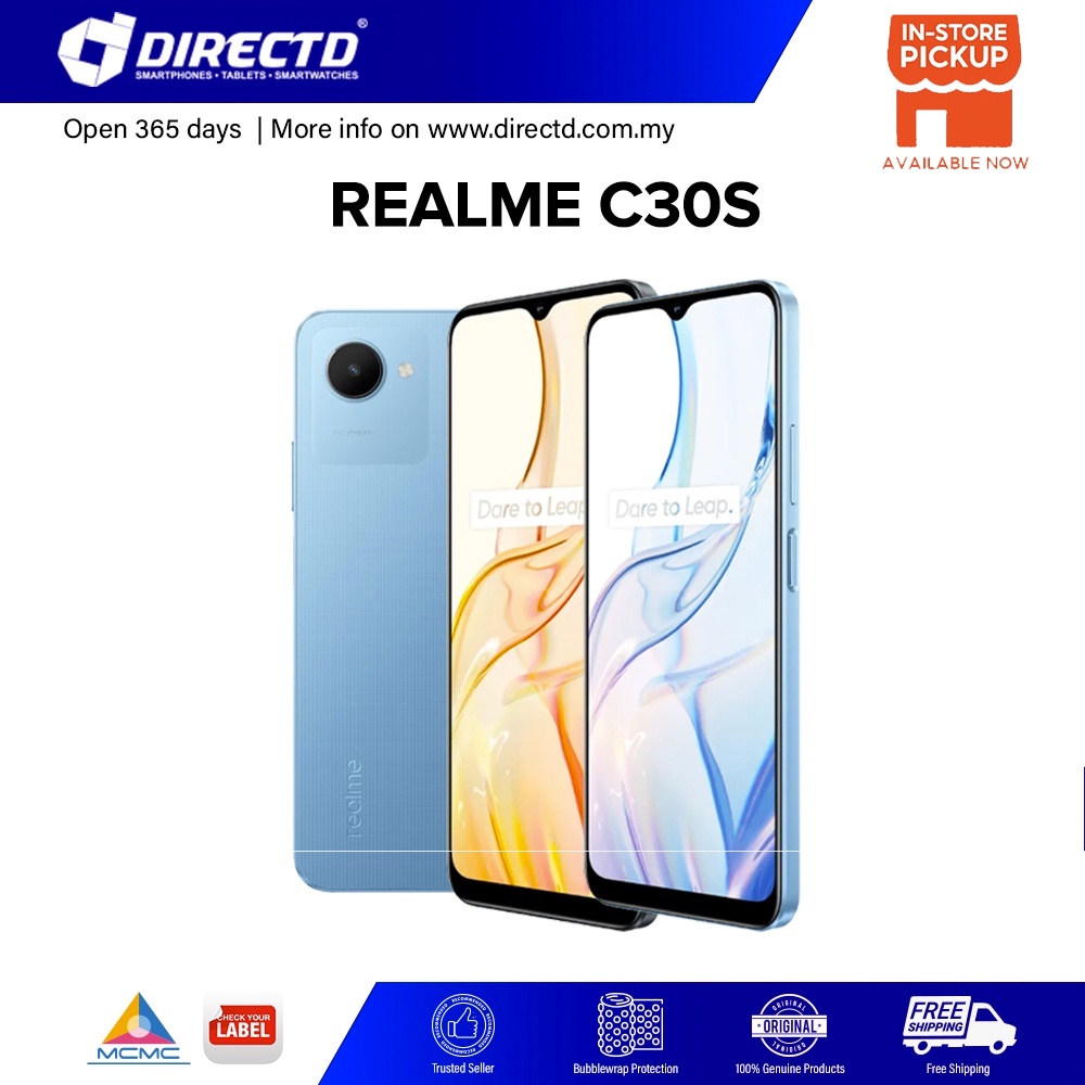 Realme C30s [3GB/4GB RAM | 32GB/64GB ROM] - Expandable Memory: Up to ...
