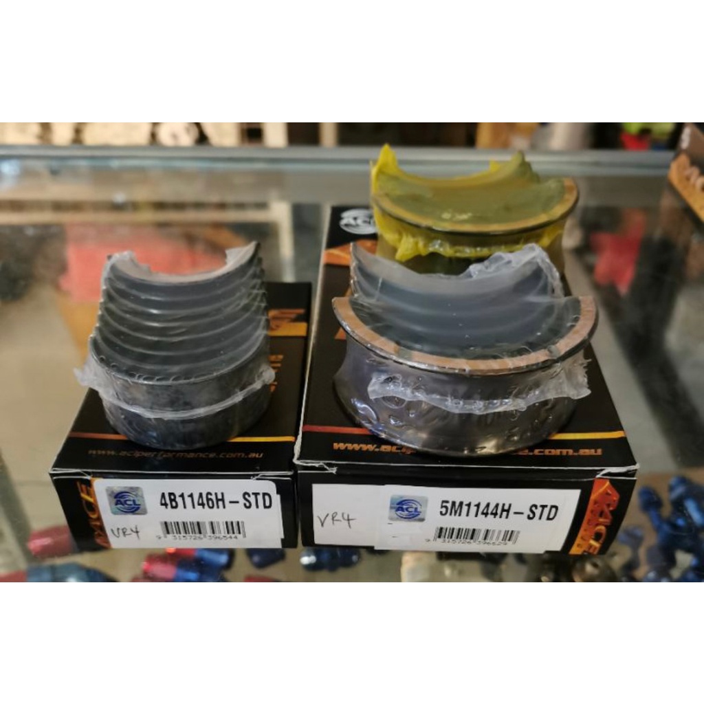 Original ACL Race Series Engine Bearing set Mitsubishi 4g63 VR4 Mirage ...