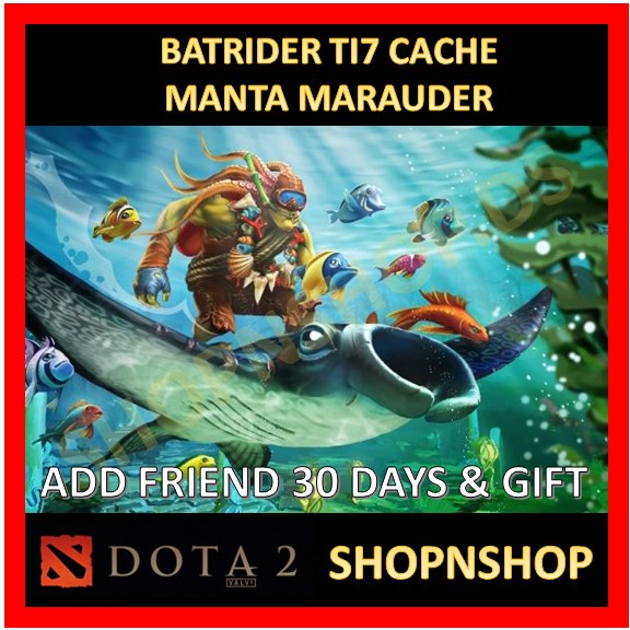 DOTA 2 TI7 Batrider (BAT) TI7 Mythical Manta Marauder Set The ...