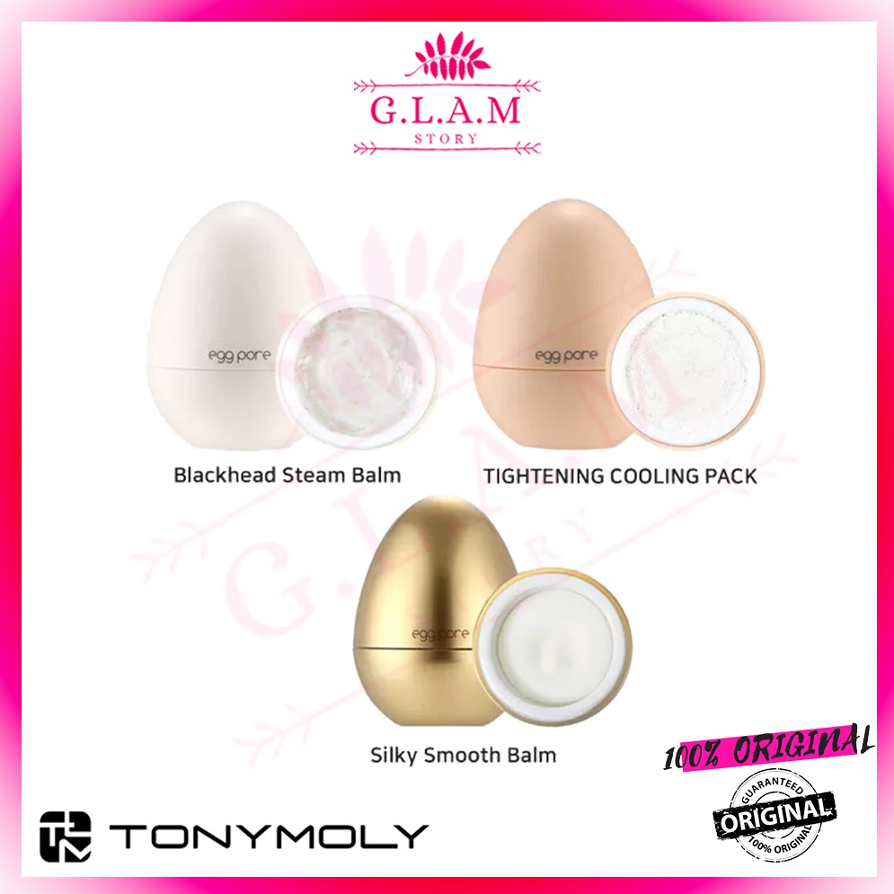 TONYMOLY Egg Pore Blackhead Steam Balm / Tightening Cooling Pack ...