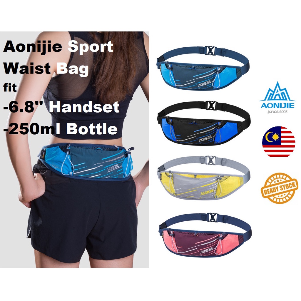 Aonijie Water Resistant Sport Waist Bag Fit 6.8'' Handset Hydration