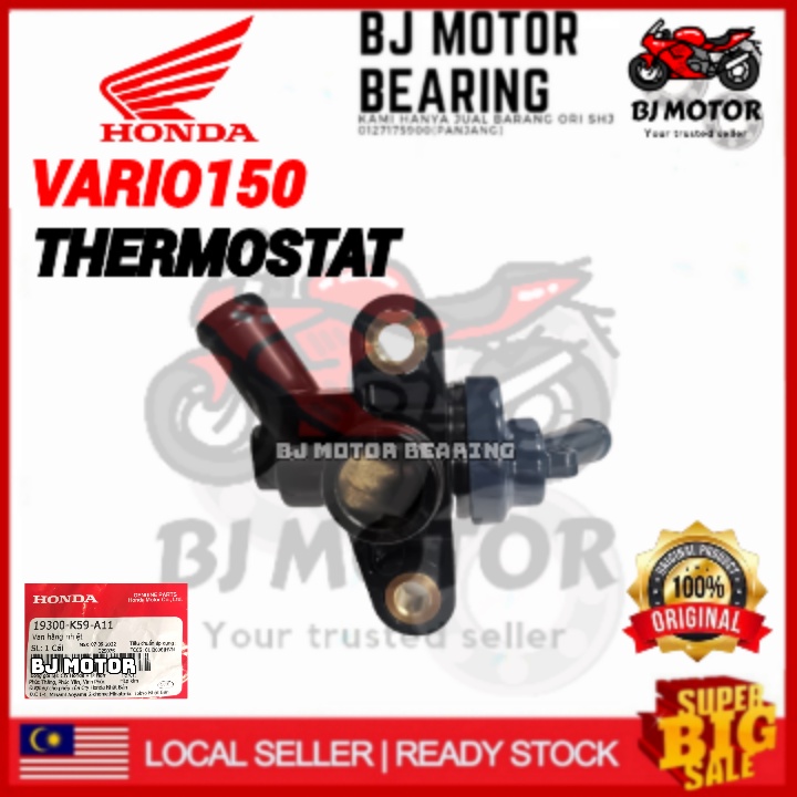 VARIO150 THERMOSTAT ASSY VARIO THERMOSTAT COOLANT 100% ORIGINAL HONDA ...