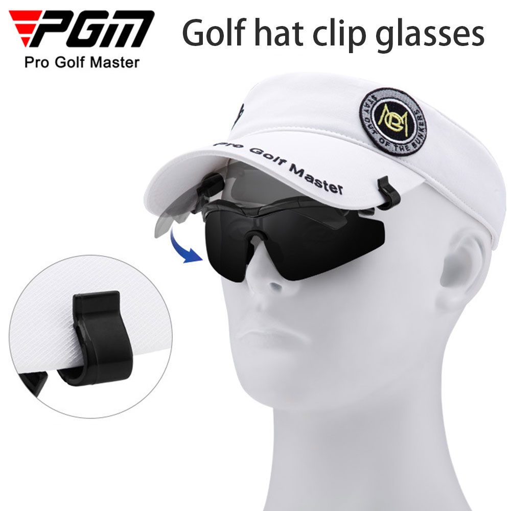 Outdoor Polarized Fishing Glasses with Reversible Cap Clip