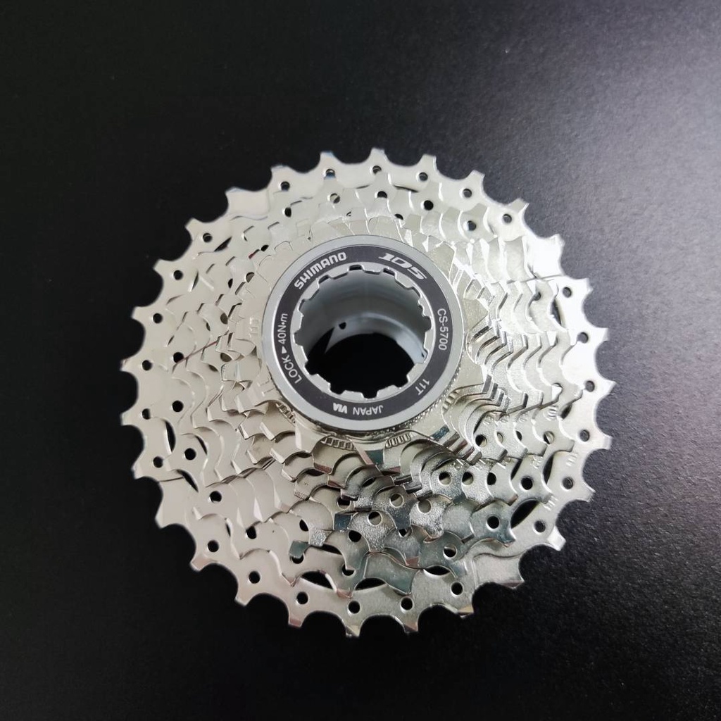 Shimano 105 CS-5700 Kassette | 11-28 Zähne | silber hier online kaufen