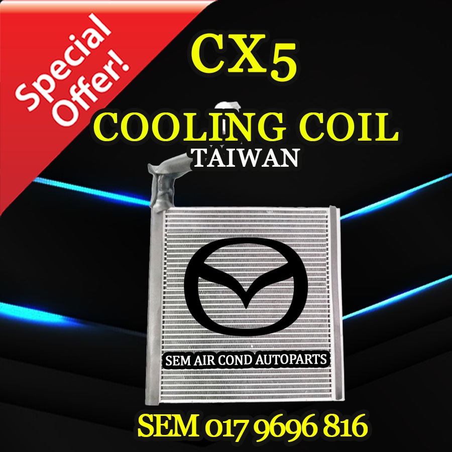 MAZDA CX5 20142020 YEAR TAIWAN NEW COOLING COIL/ EVAPORATOR (CAR AIRCOND SYSTEM) (CX5