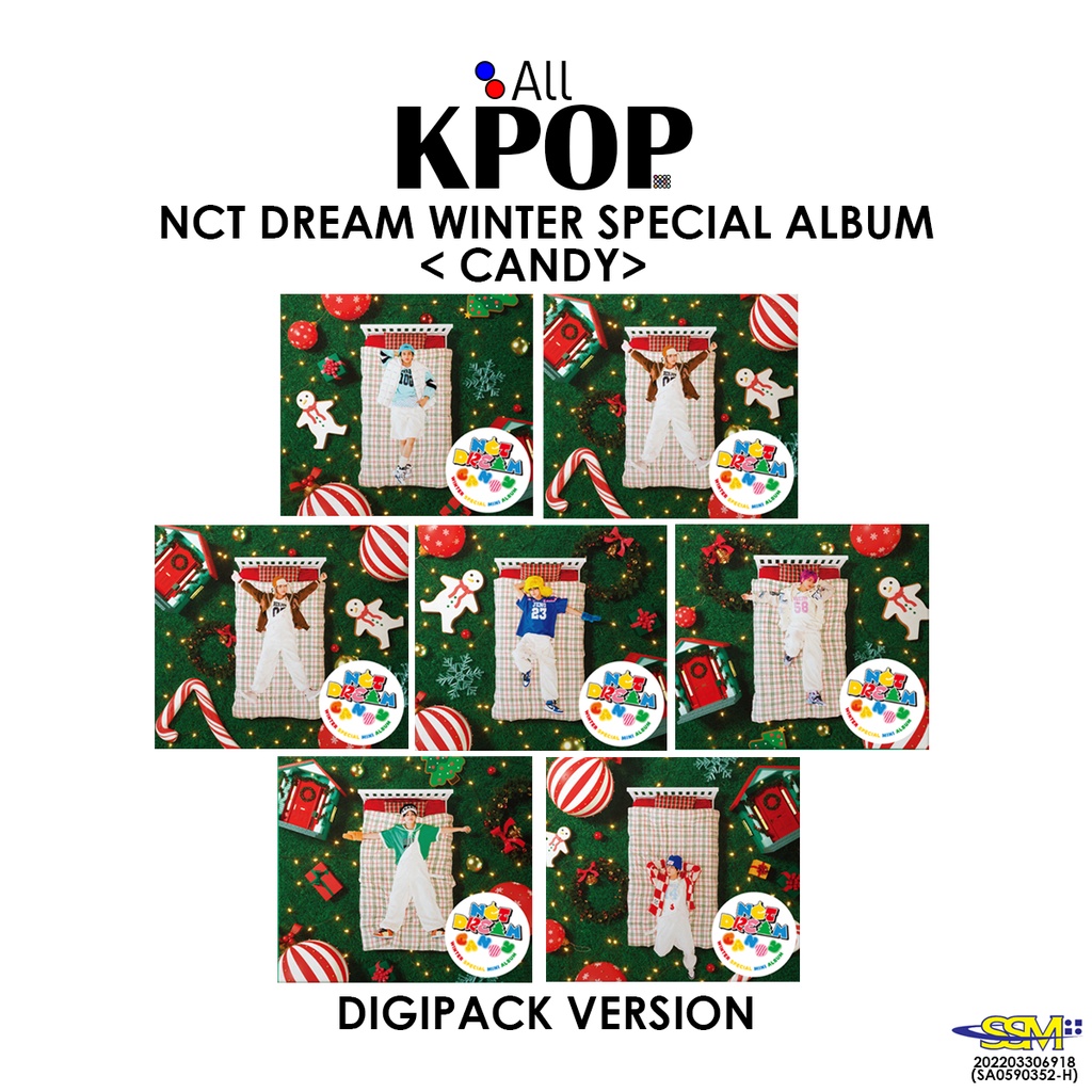 Nct Dream Winter Special Mini Album Digipack Ver Shopee Malaysia