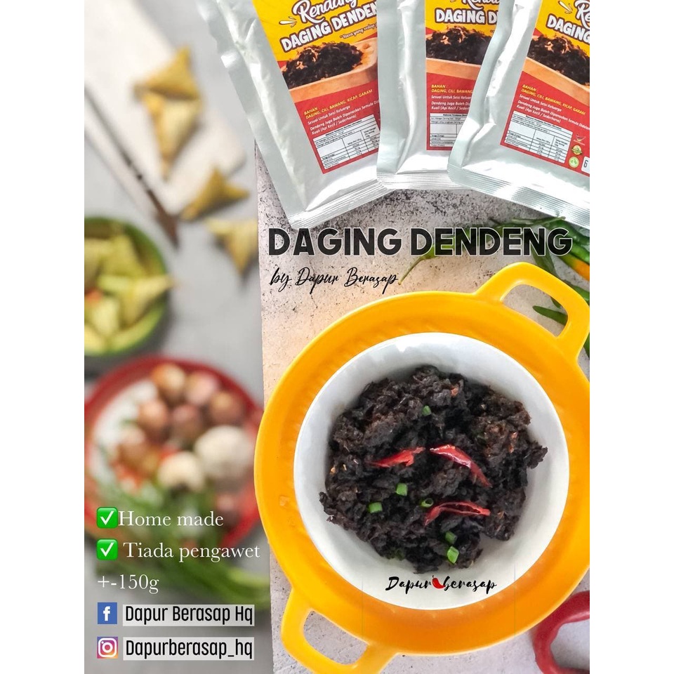 RENDANG DAGING DENDENG 100g | Shopee Malaysia
