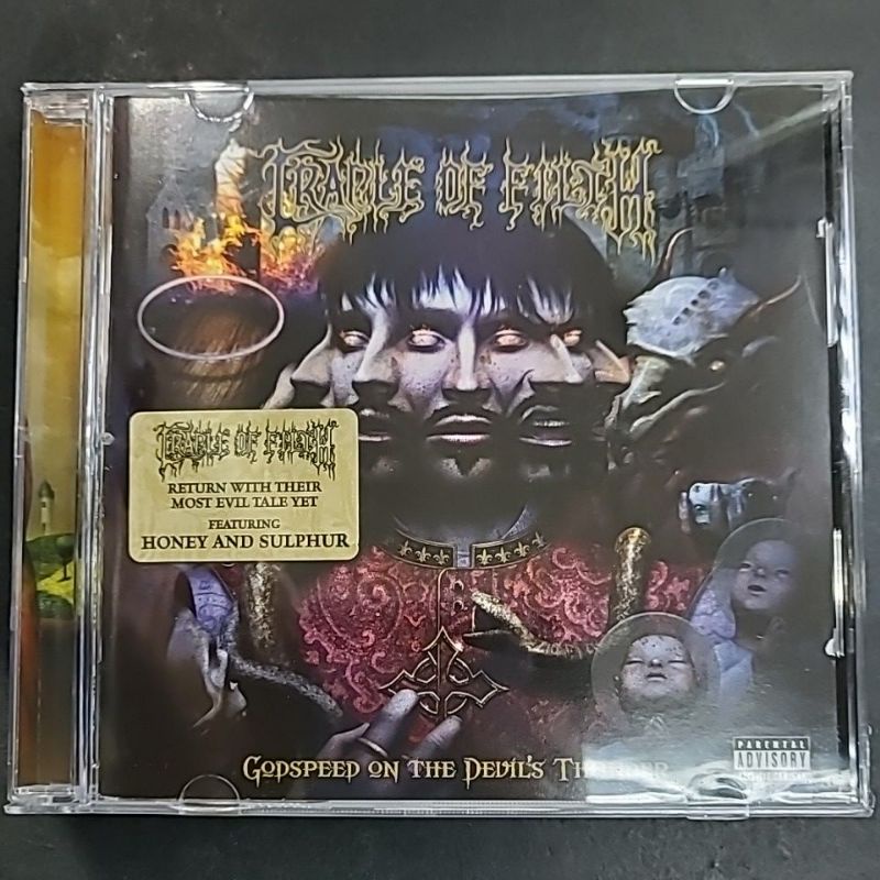 Cradle Of Filth - Godspeed On The Devil's Thunder (CD) | Shopee Malaysia