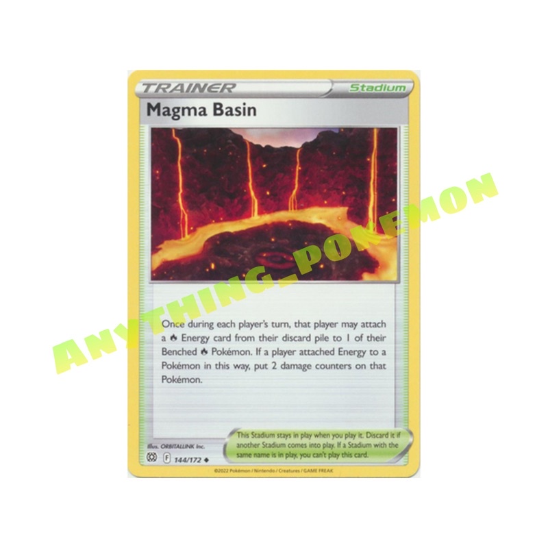 magma basin pokemon card value Magma Basin (BRS 185) Secret Rare NM+ DE