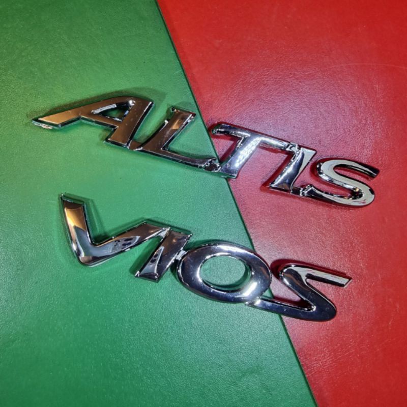 Toyota Vios Toyota Altis 2008 2009 2010 2011 2012 2013 Car rear emblem ...