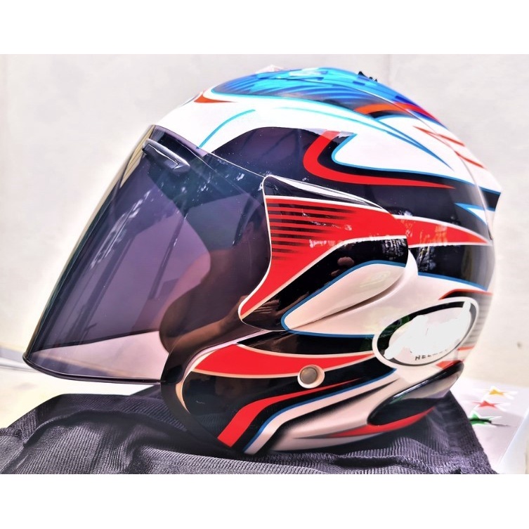 RX7 open face helmet rx 7 helmet rx7 line helmet rx7 sticket tanam ...