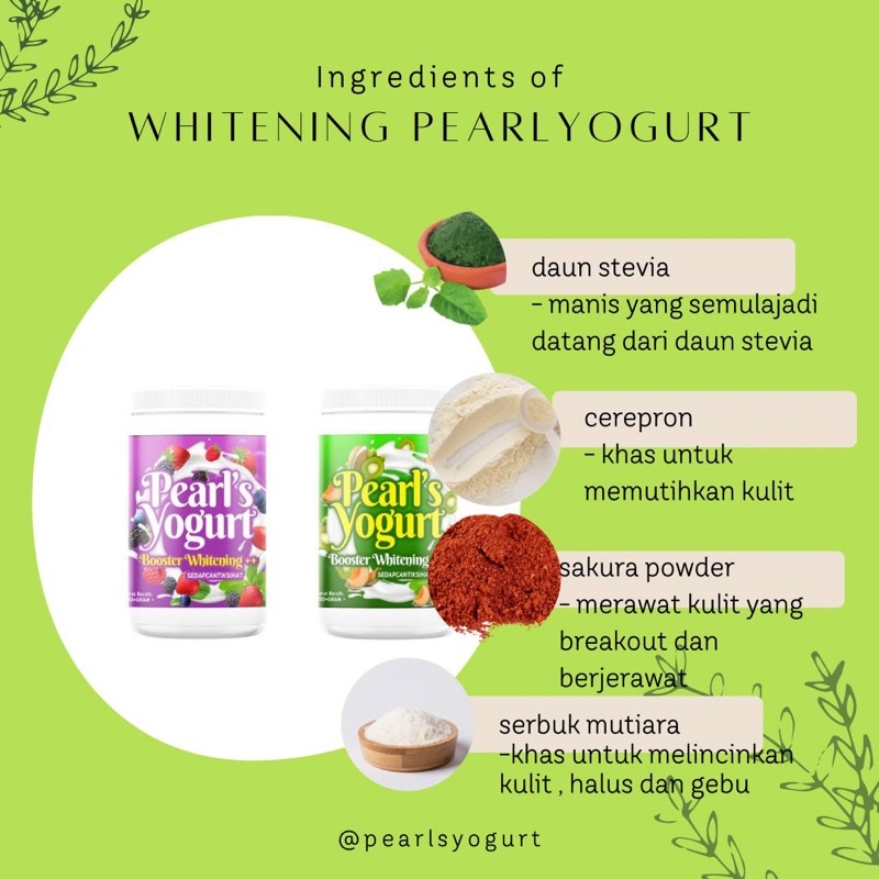 ORIGINAL 💯 Pearls yogurt NEW STOCK direct HQ (3 BOTOL RM100) Shopee