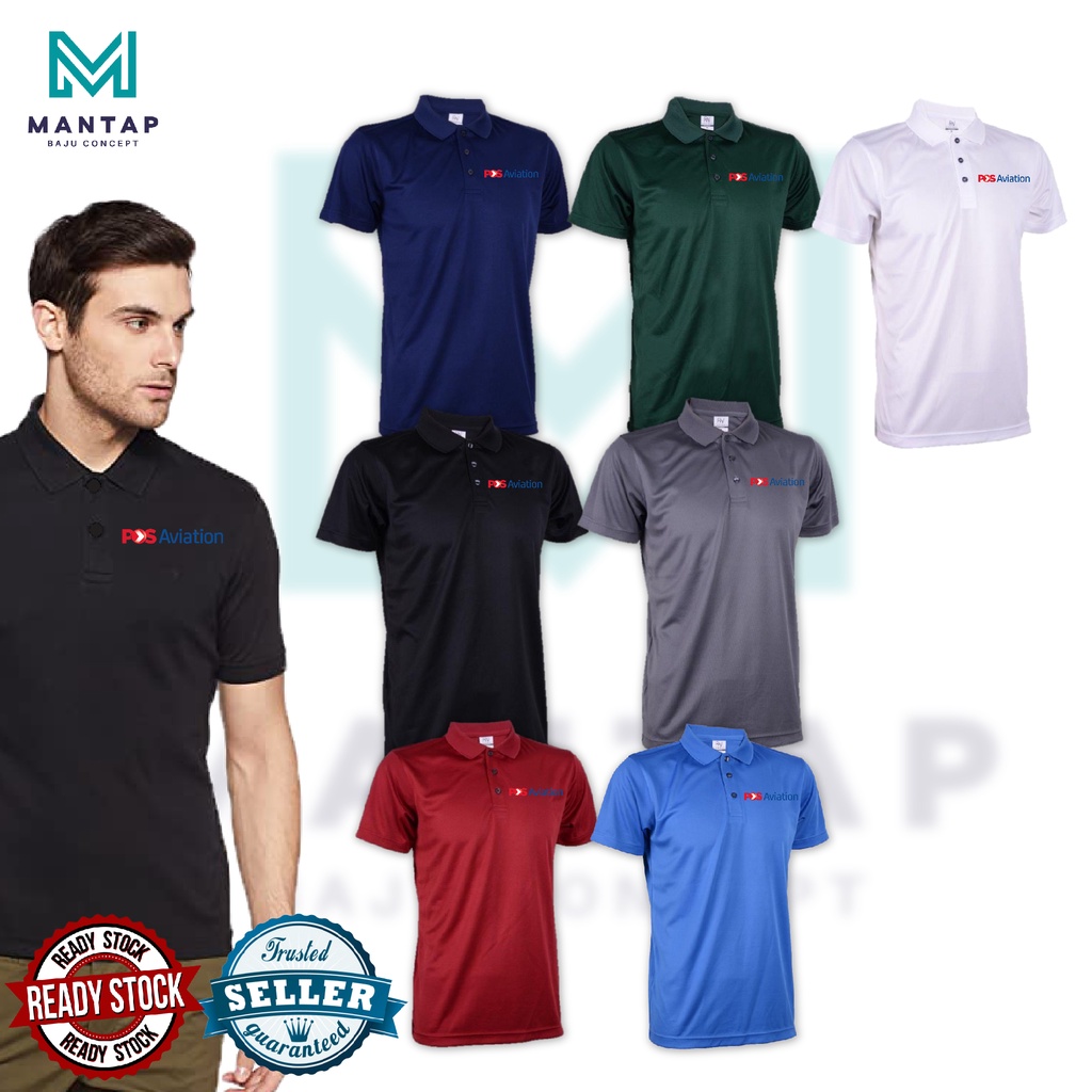 POS Aviation polo shirt POS MALAYSIA Baju berkolar Pakaian Parcel ...