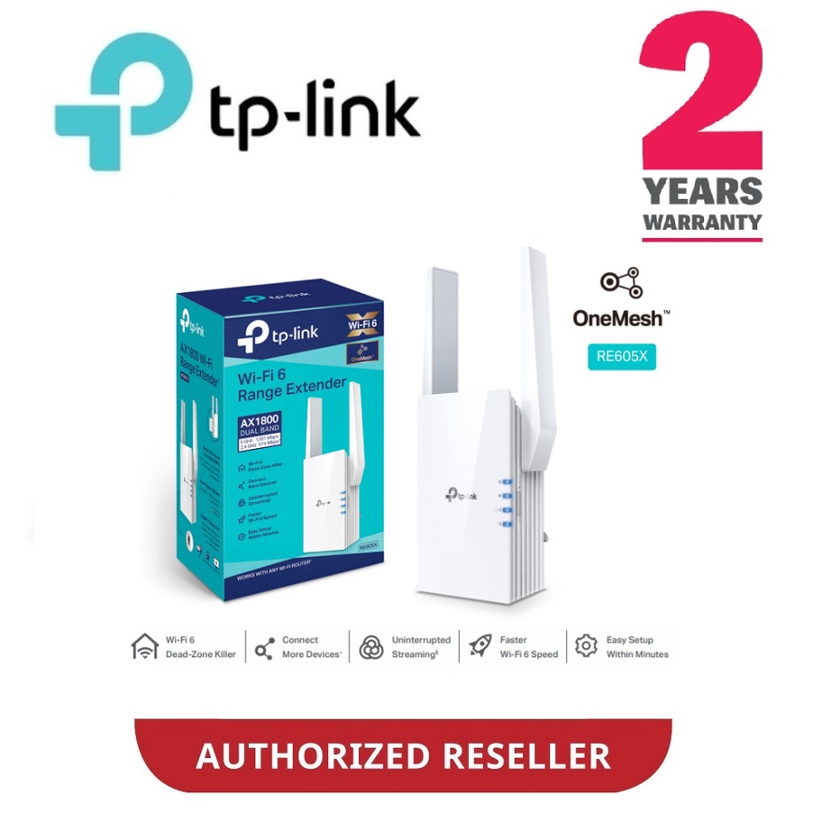 TP-Link RE605X - TP Link AX1800 Wi-Fi Range Extender | Shopee Malaysia