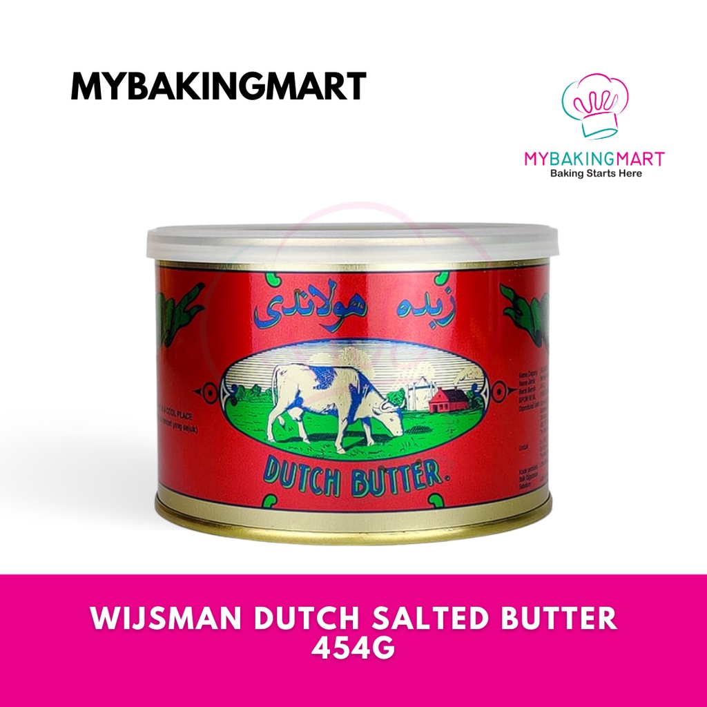 Mybakingmart Wijsman Butter / Halal Dutch Butter 454g Original