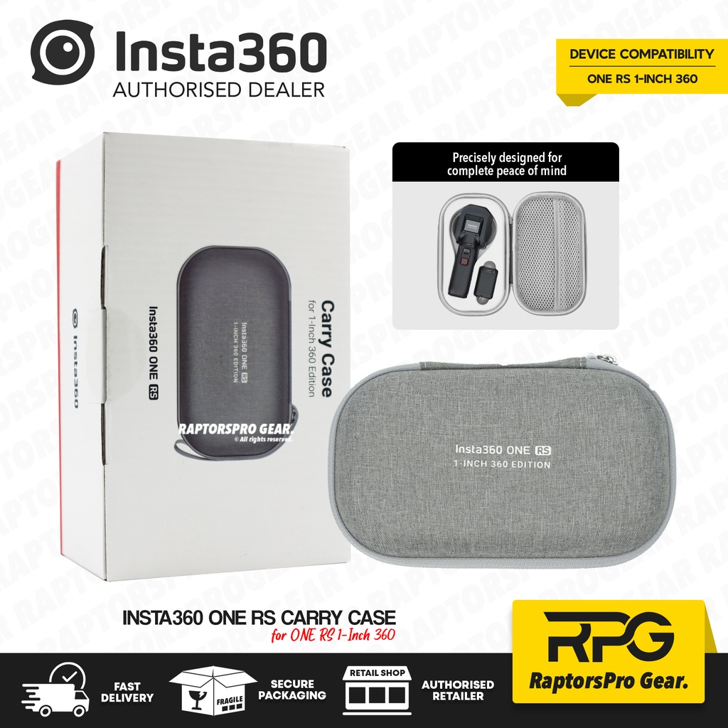 [READY STOCK] Insta360 ONE RS Carry Case for 1Inch 360 Edition