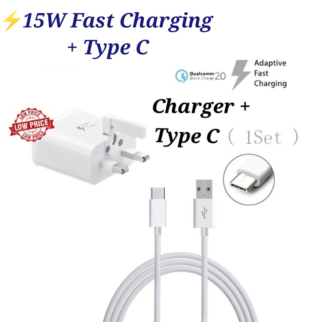 2.4A Super Quick Fast Charge Micro Usb & 5A TYPE C Cable & CHARGER ONE ...