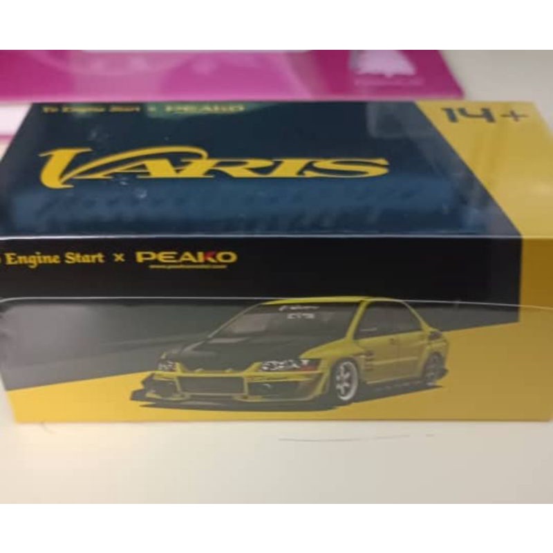 Yo Engine Start x PEAKO Mitsubishi Evo 9 Varis (Yellow) Shopee Malaysia