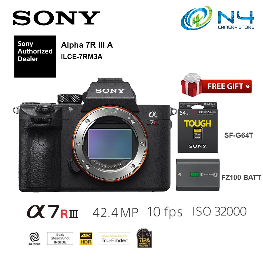 Sony A7R IIIA / A7RM3A / A7RMARK IIIA / A7R MARK3A (Sony Malaysia