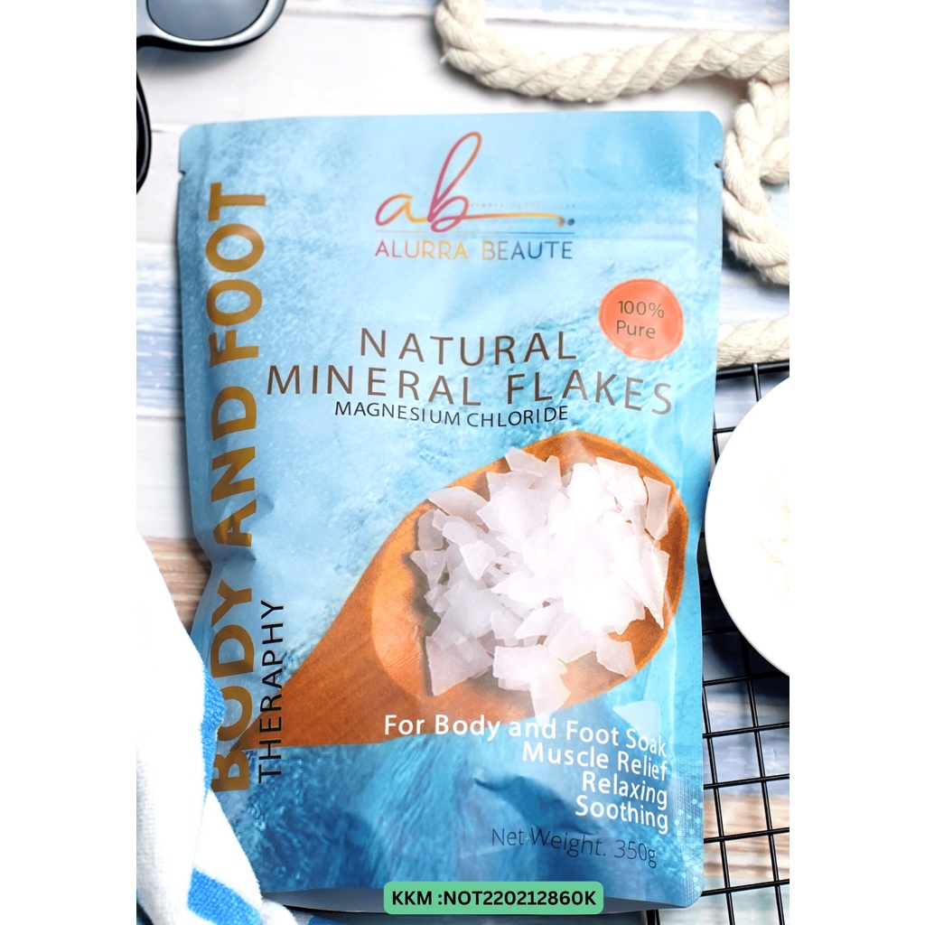 Magnesium Flakes/Garam Rendaman Alurra/100 Natural Shopee Malaysia