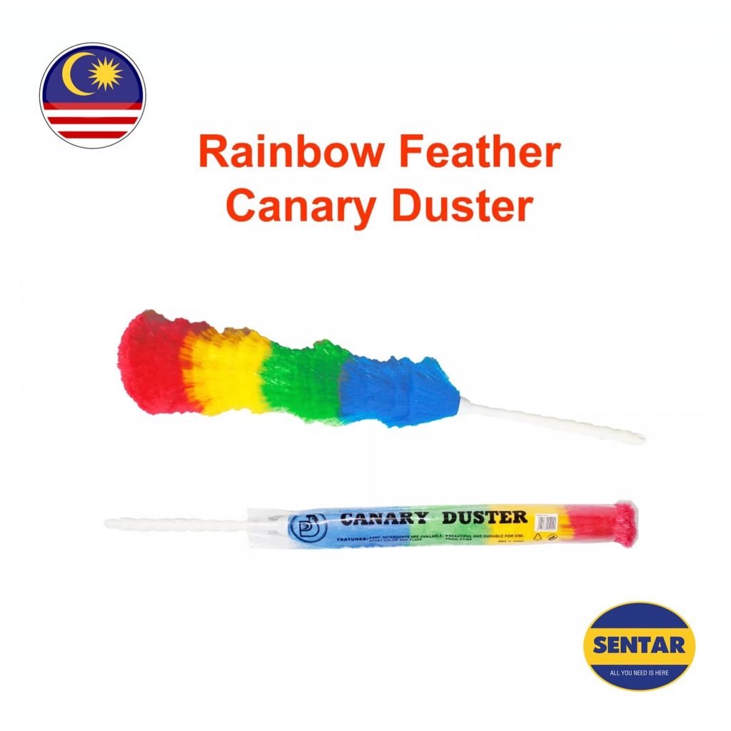 100% READY STOCK Rainbow Canary Duster (Made in Taiwan)/ Static Duster ...