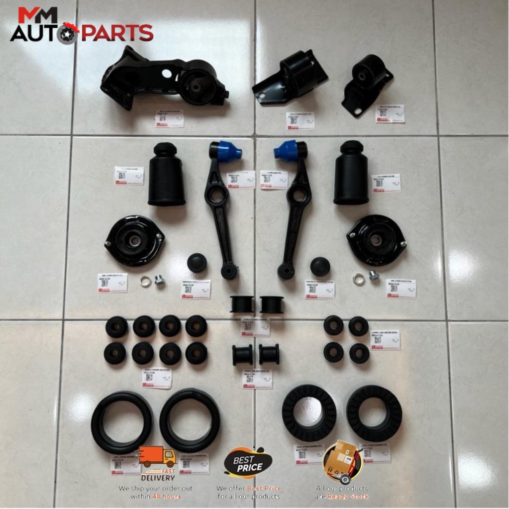 33 ITEM COMPLETE SET FOR PERODUA KANCIL 660/850-ENGINE MOUNTING/LOWER ...