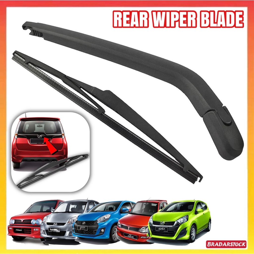 REAR WIPER KANCIL KELISA KENARI VIVA EXORA ALZA MYVI REAR WIPER