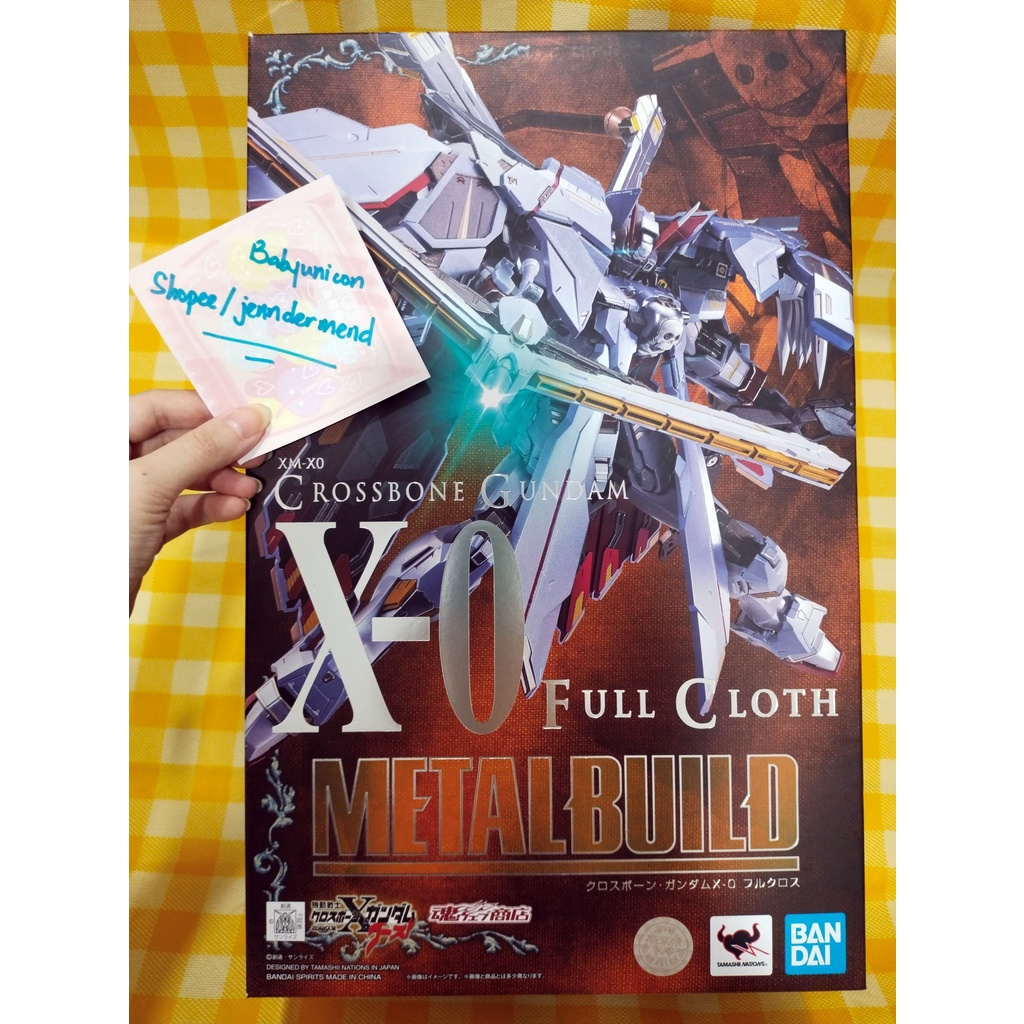 Metal Build Crossbone Gundam X Fullcloth Shopee Malaysia