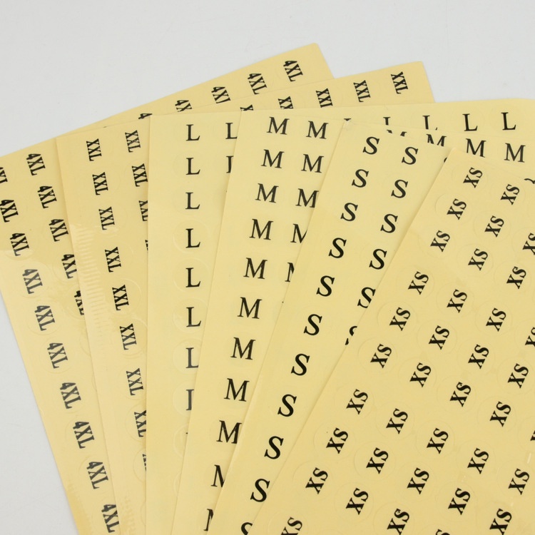 Ready Stock Size Label Stickers Clothing Handcraft | Shopee Malaysia