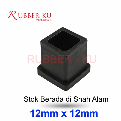Square internal Rubber Cap Rubber end cap square furniture table chair ...
