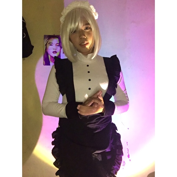 Selling cosplay 2B maid fanart version Shopee Malaysia