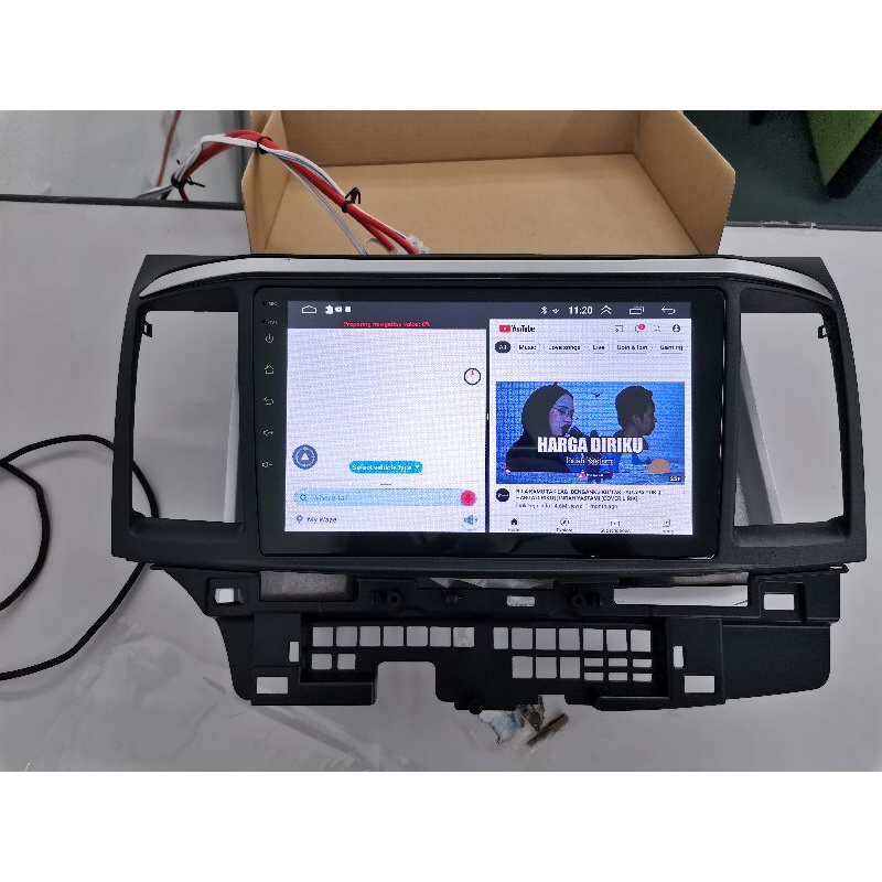 Evo X casing Android Car Player for Proton Inspira/Mitsubishi Lancer ...