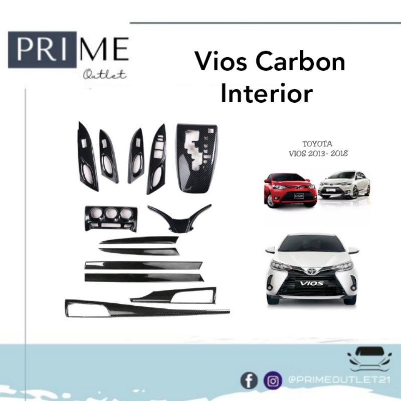 Toyota vios online interior accessories