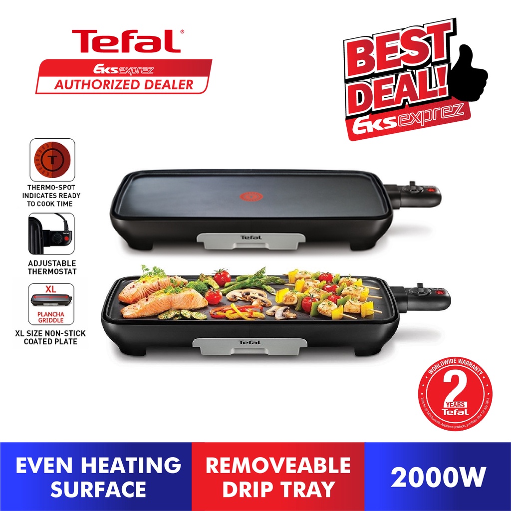 Tefal Plancha Malaga Successor Electric BBQ Griller CB503 / CB503865
