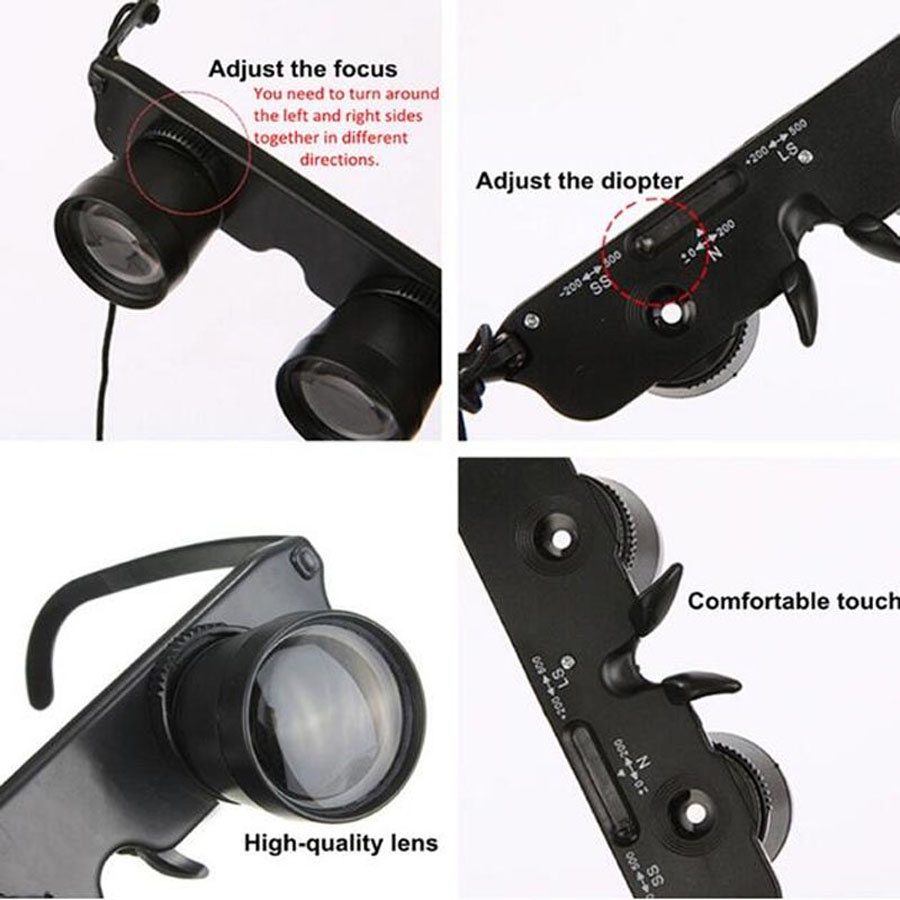 Creekmoon Sport Clip on Glasses Telescope Folding Fishing Sunglasses ...