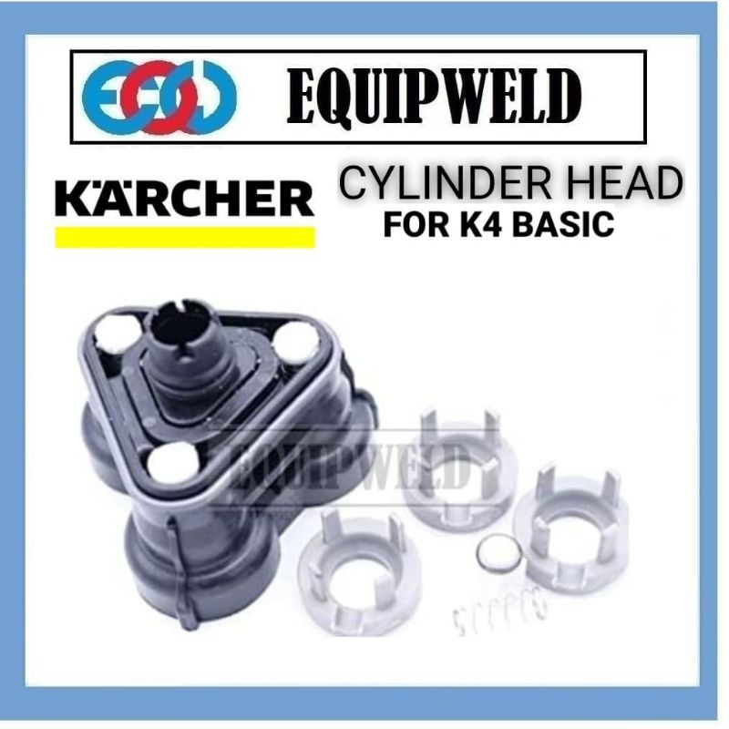 SPARE PART - KARCHER PART 11 CYLINDER HEAD / PART 8 CONVERSION KIT FOR ...