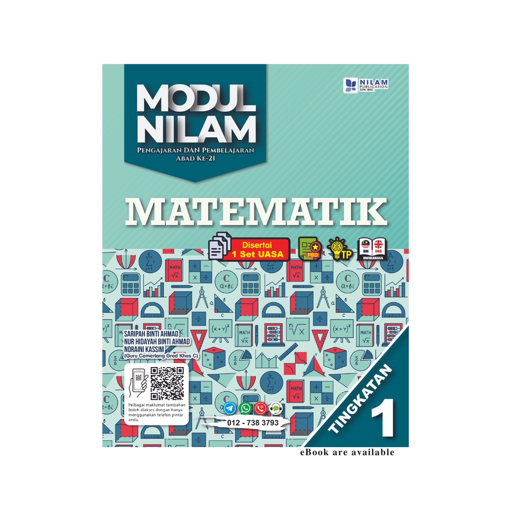 NILAM Modul Matematik Tingkatan 1 (2023) Mathematics Form 1 Dwibahasa ...