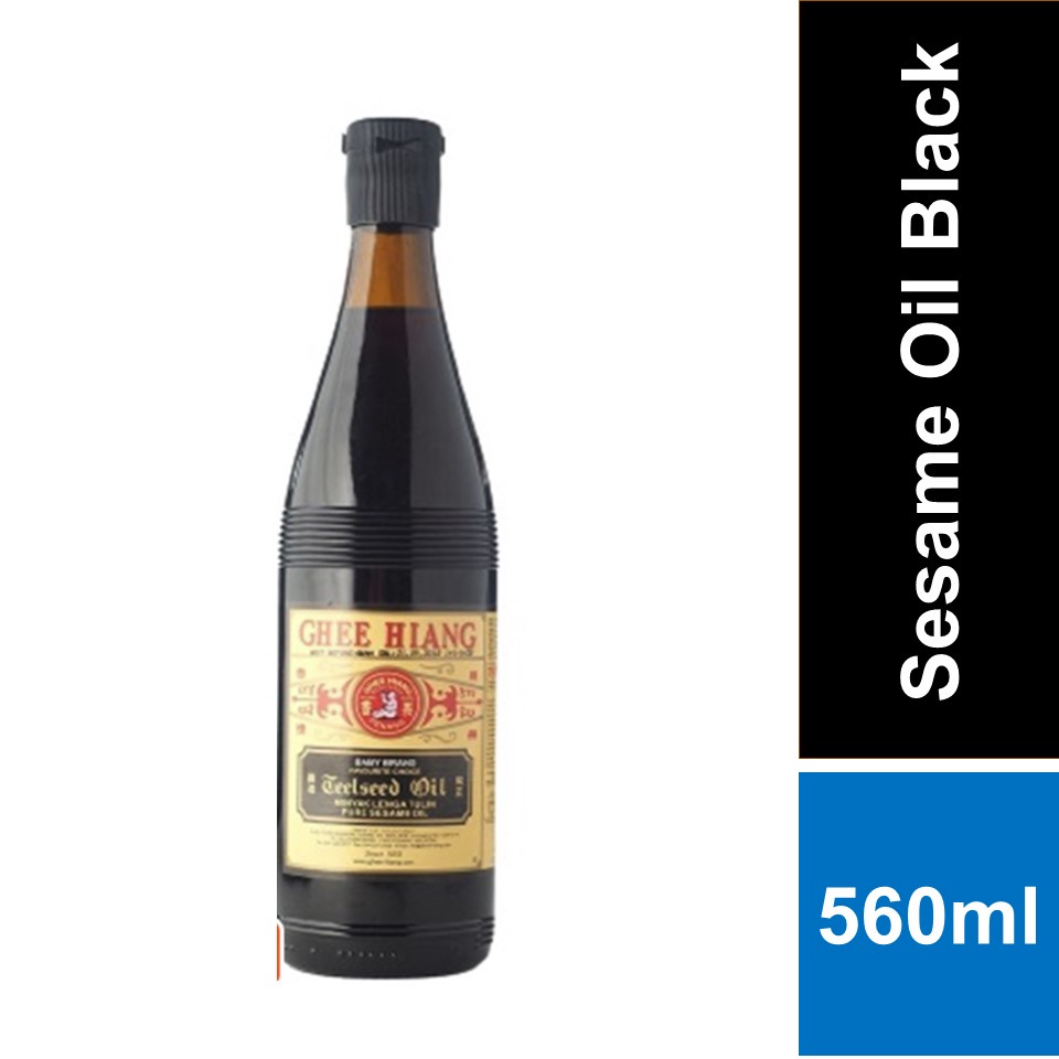 Ghee Hiang Baby Sesame Oil Black Label (560ml) Shopee Malaysia