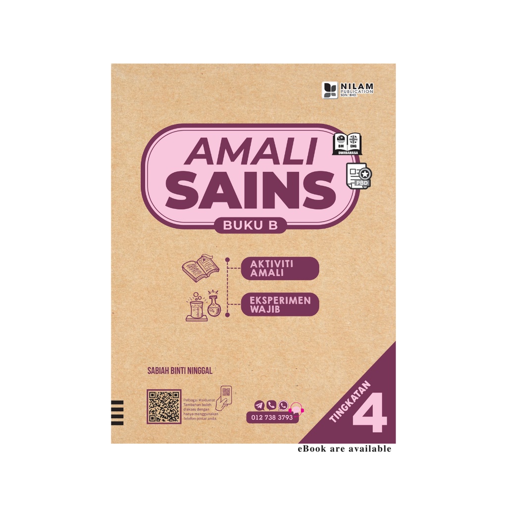 NILAM Amali Sains Buku B Tingkatan 4 (2023) Science Amali Book B ...