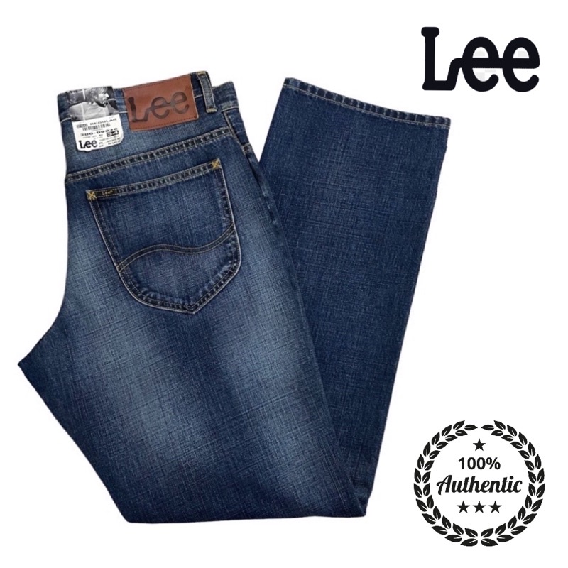 Lee Original Men's Jeans Regular Fit Size 31 Medium Blue No stretch