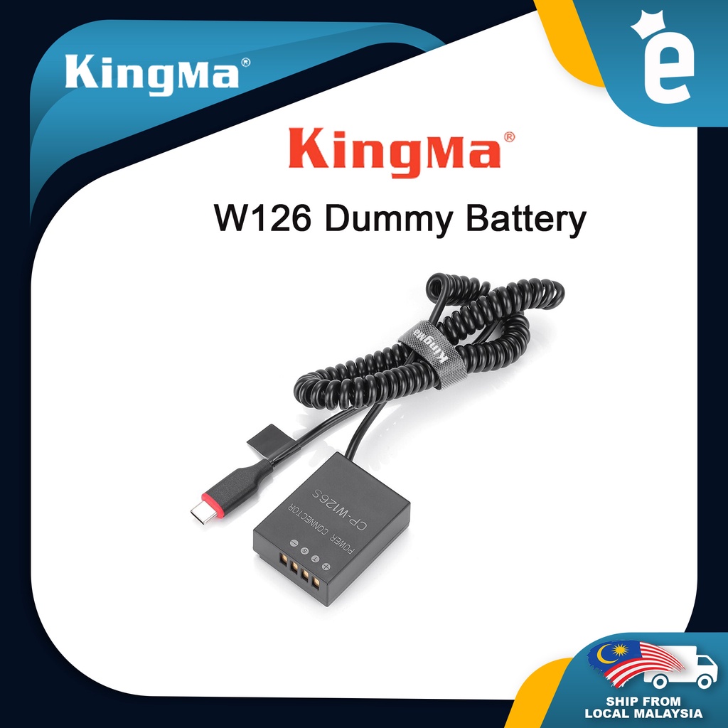 Kingma Camera Battery Np W126 W126s Dual Charger Set For Fujifilm Xa3